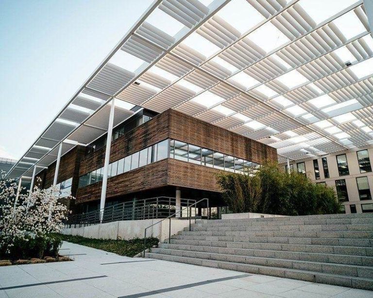 Modern office building